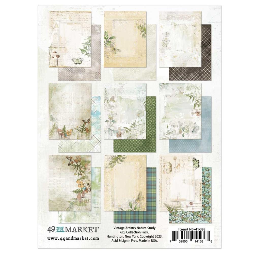 Nature Study Collection - 6x8 Paper Pack