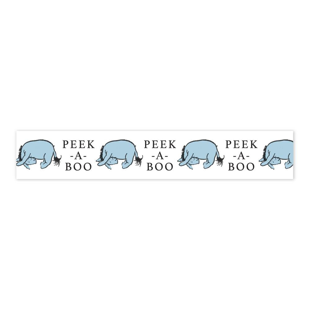 Winnie The Pooh Baby Washi Tape 30' Peek A Boo Eeyore