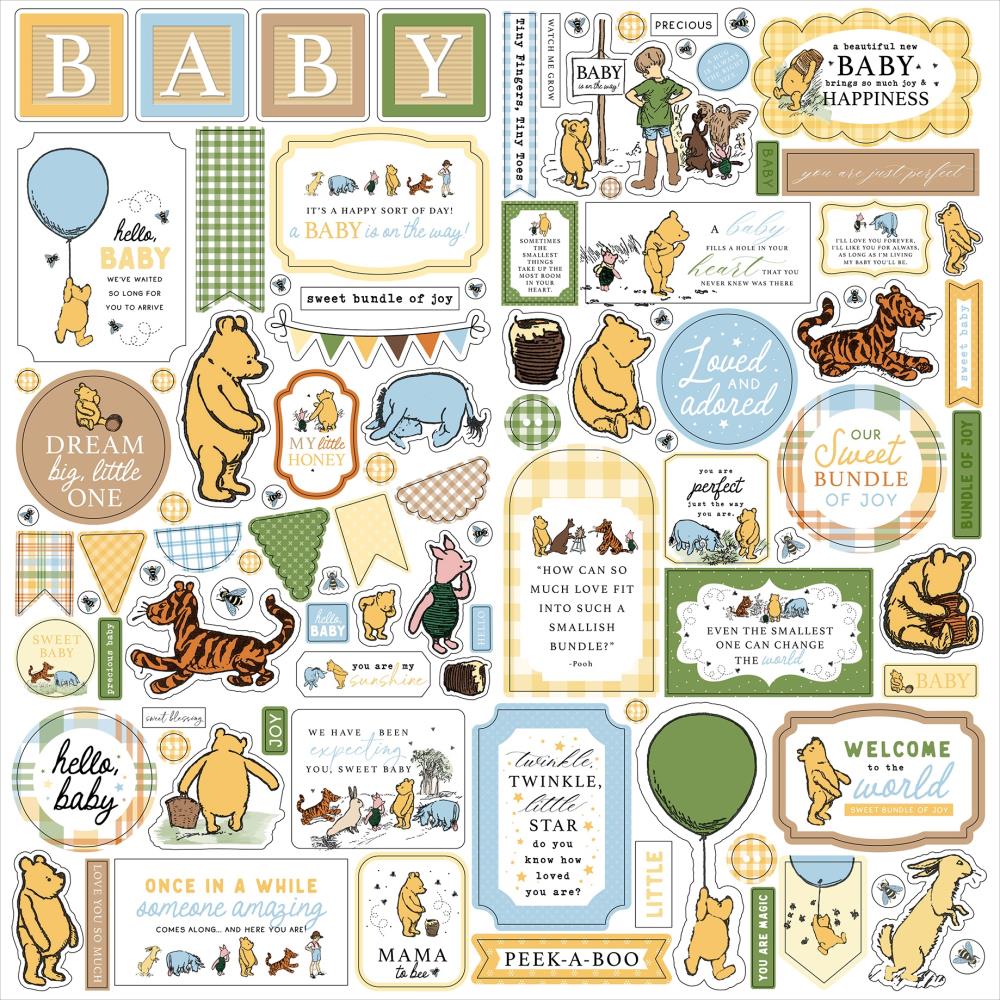 Winnie The Pooh Baby Element Sticker