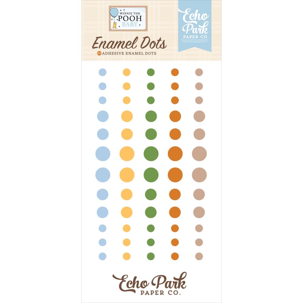 Winnie The Pooh Baby Enamel Dots