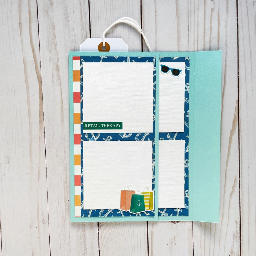 Cruise Flipbook Album Anchor's Aweigh