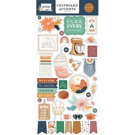 At Home 6X13 Chipboard Accents