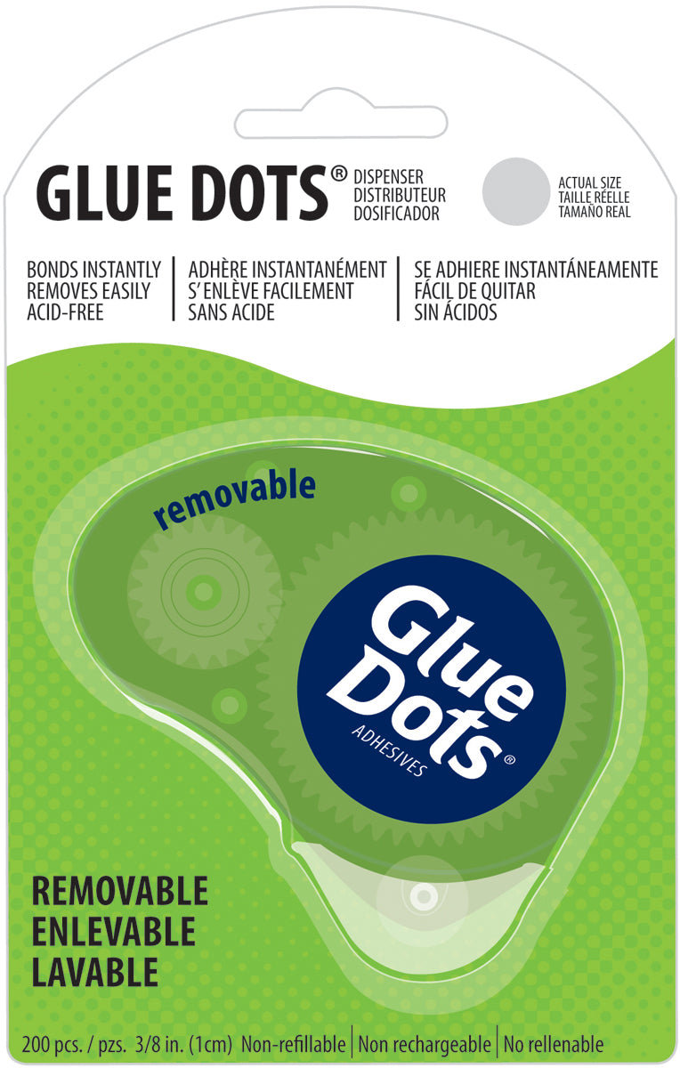 Glue Dots Removable Dot Disposable Dispenser
