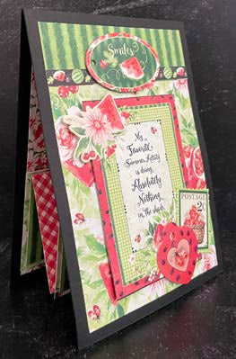 Graphic 45 Card Class Series Vol 4 2024 - Sunshine on My Mind – Surprise Card Set