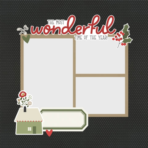 Simple Pages Page Pieces - The Holiday Life