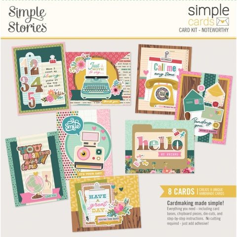 Simple Cards Card Kit - Noteworthy