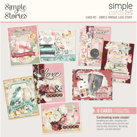 Simple Cards Card Kit - Simple Vintage Love Story