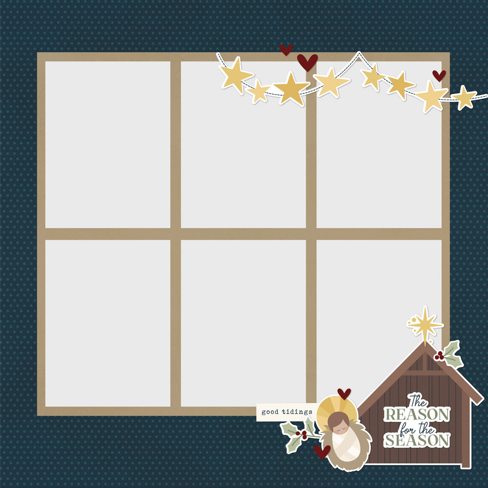 Simple Pages Page Pieces - Silent Night