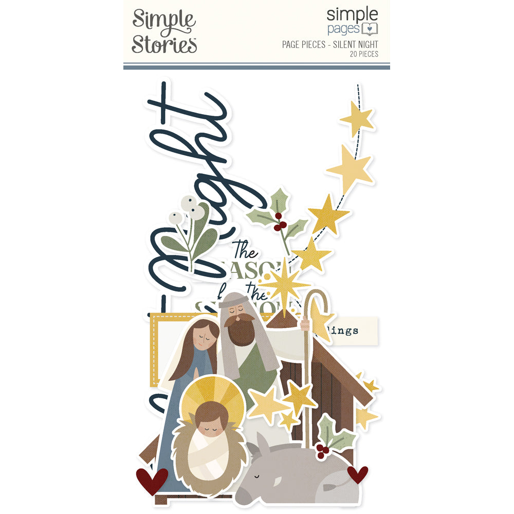 Simple Pages Page Pieces - Silent Night