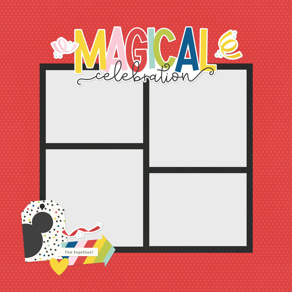 Simple Pages Page Pieces - Say Cheese Magic