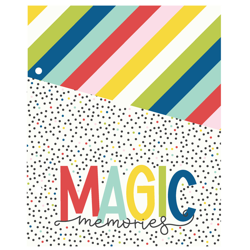 Say Cheese Magic 6x8 Snap Binder
