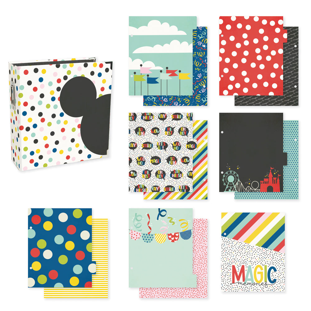 Say Cheese Magic 6x8 Snap Binder