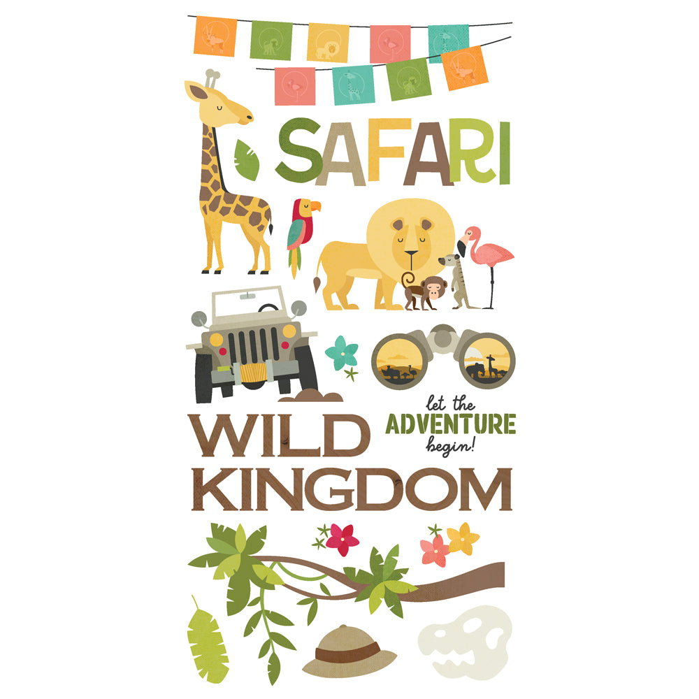 Say Cheese Wild - Foam Stickers