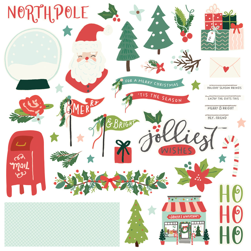 Santa's Village - Simple Cards Card Kit