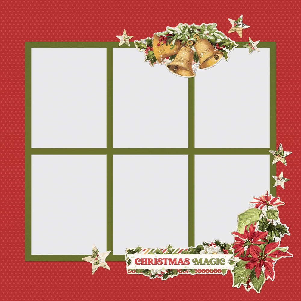 Simple Pages Page Pieces - Simple Vintage Yuletide