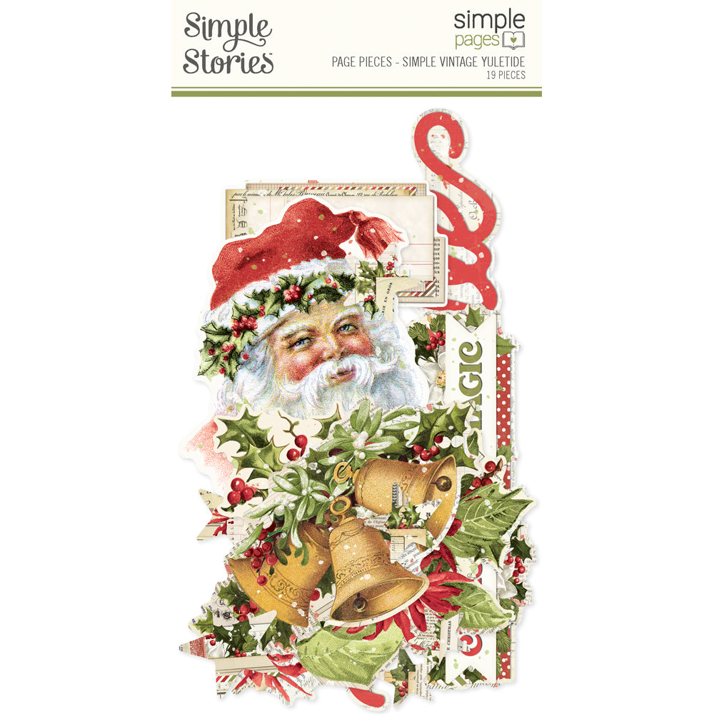 Simple Pages Page Pieces - Simple Vintage Yuletide