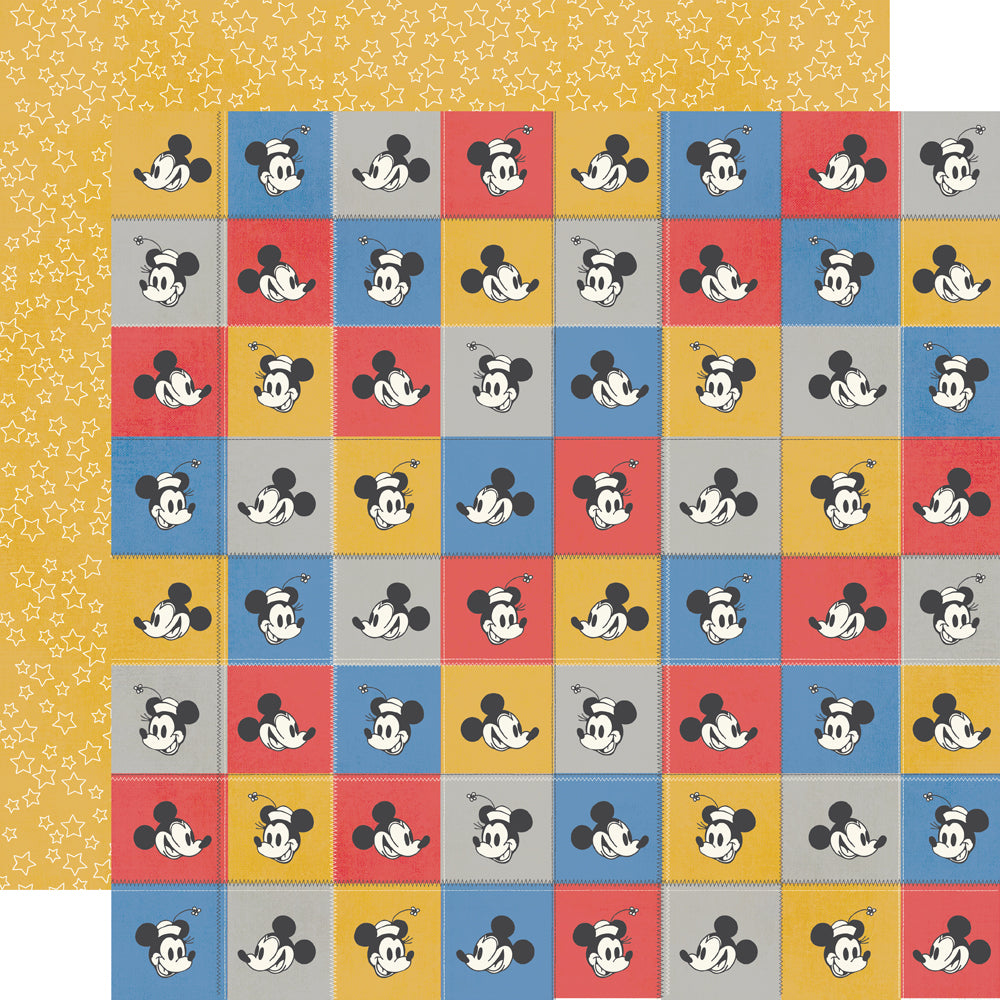 Say Cheese Classic Mouse - Oh, Gosh! - 12x12 Double Side Cardstock
