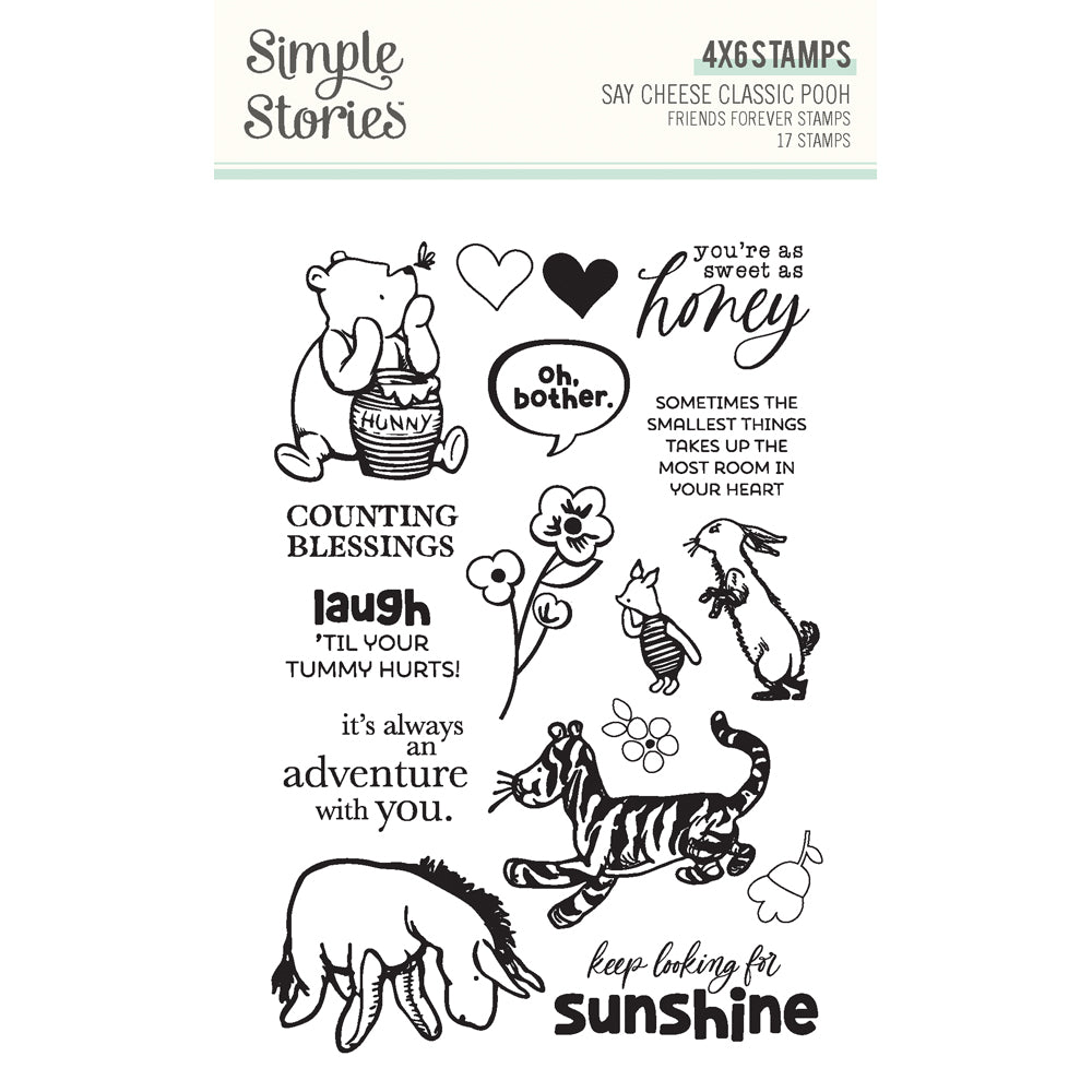 Say Cheese Classic Pooh - Friends Forever Stamps
