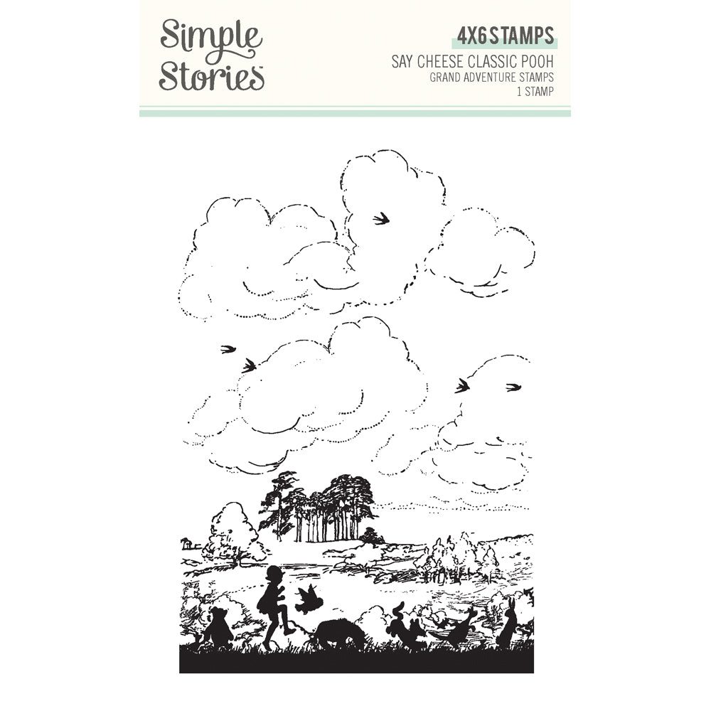 Say Cheese Classic Pooh - Grand Adventure Stamp
