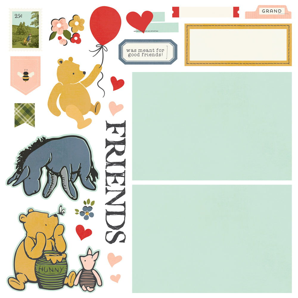 Say Cheese Classic Pooh - Simple Pages Page Kit