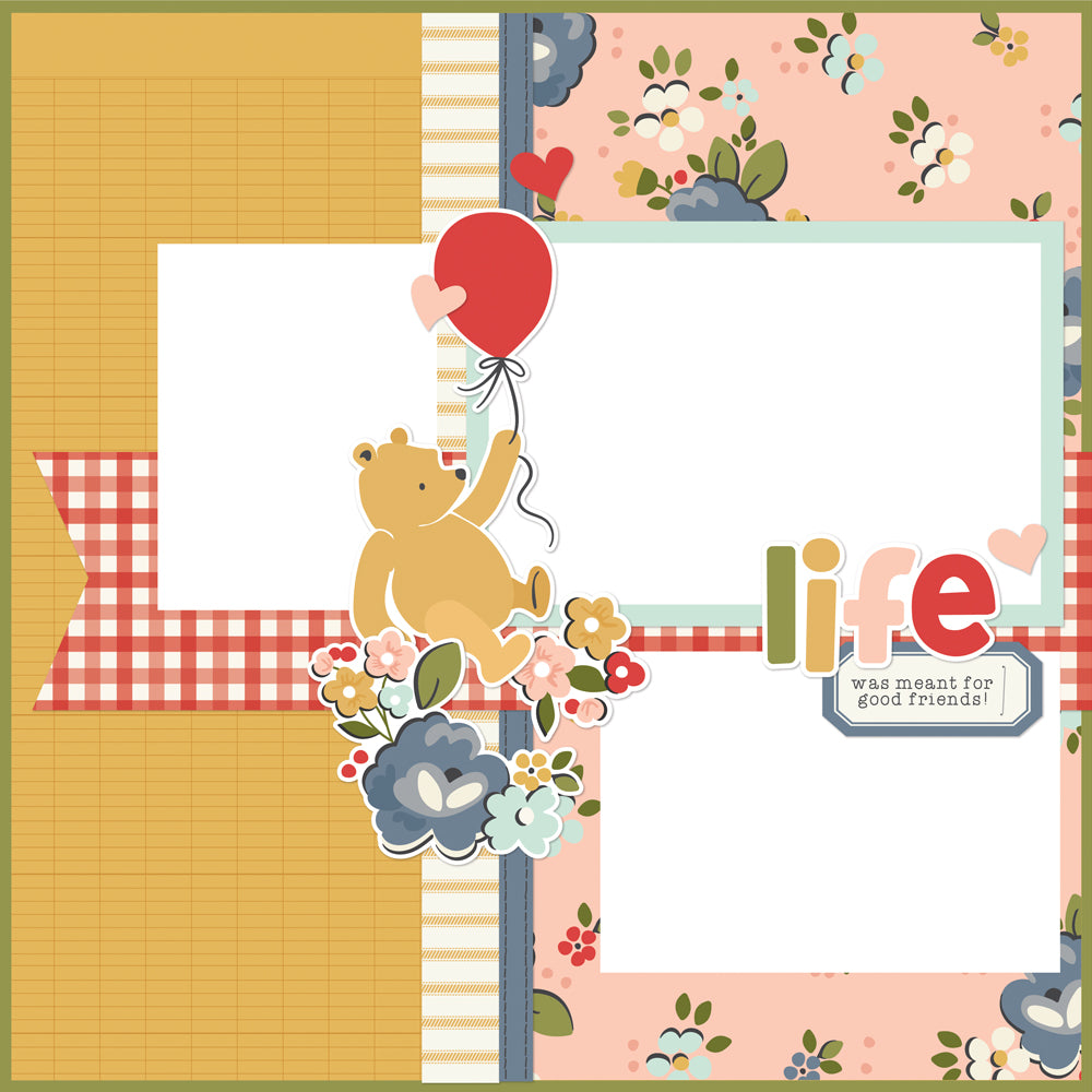 Say Cheese Classic Pooh - Simple Pages Page Kit