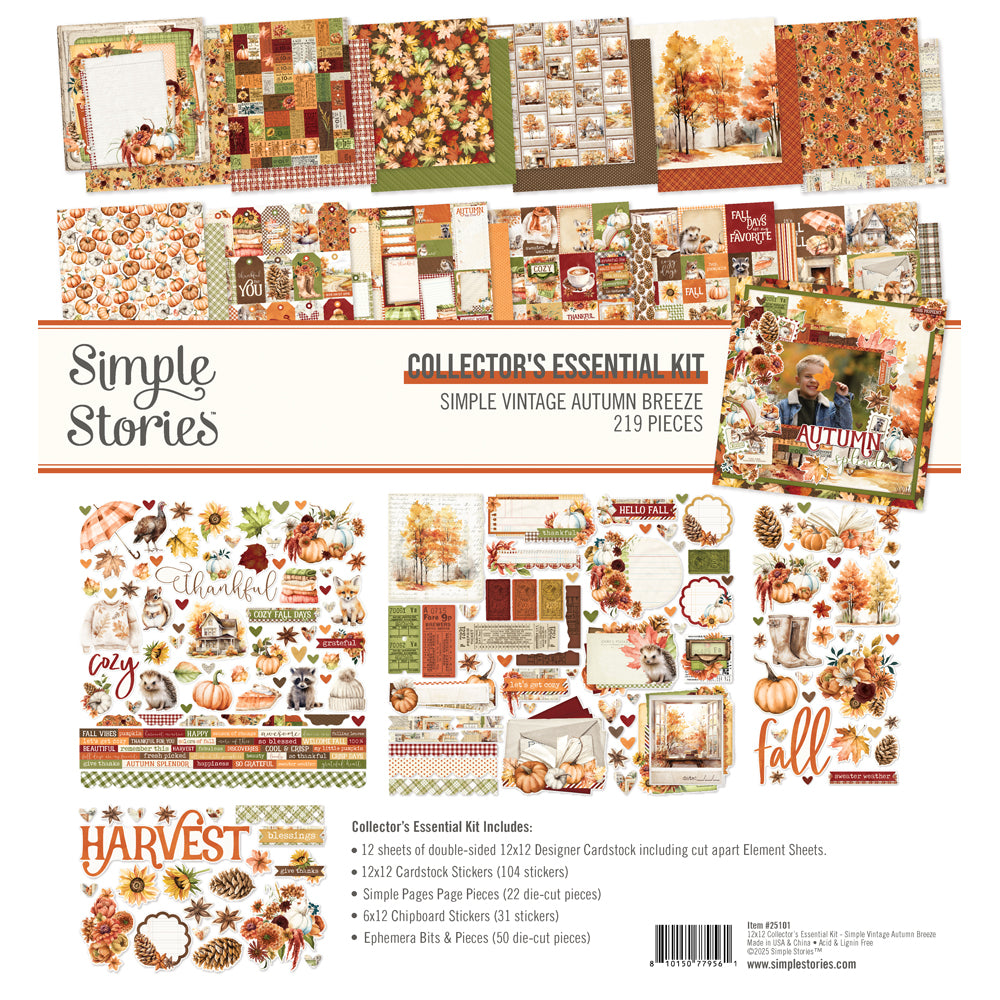 Simple Vintage Autumn Breeze - Collectors Essentials Kit **PREORDER**