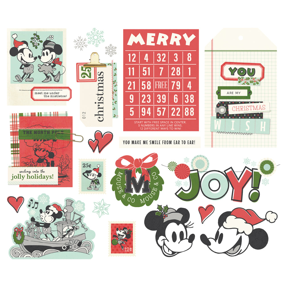Say Cheese Classic Mouse Christmas - Big Bits & Pieces **PREORDER**
