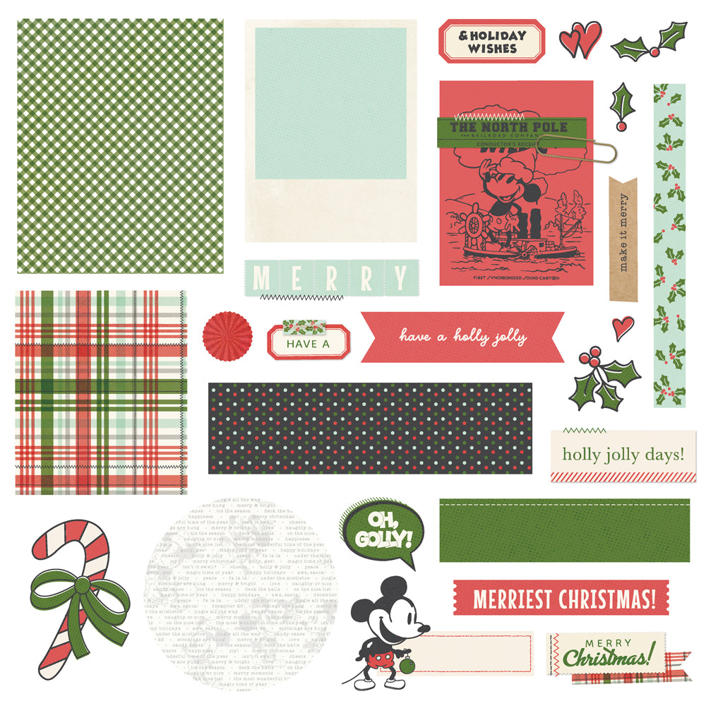 Say Cheese Classic Mouse Christmas - Simple Cards Card Kit **PREORDER**