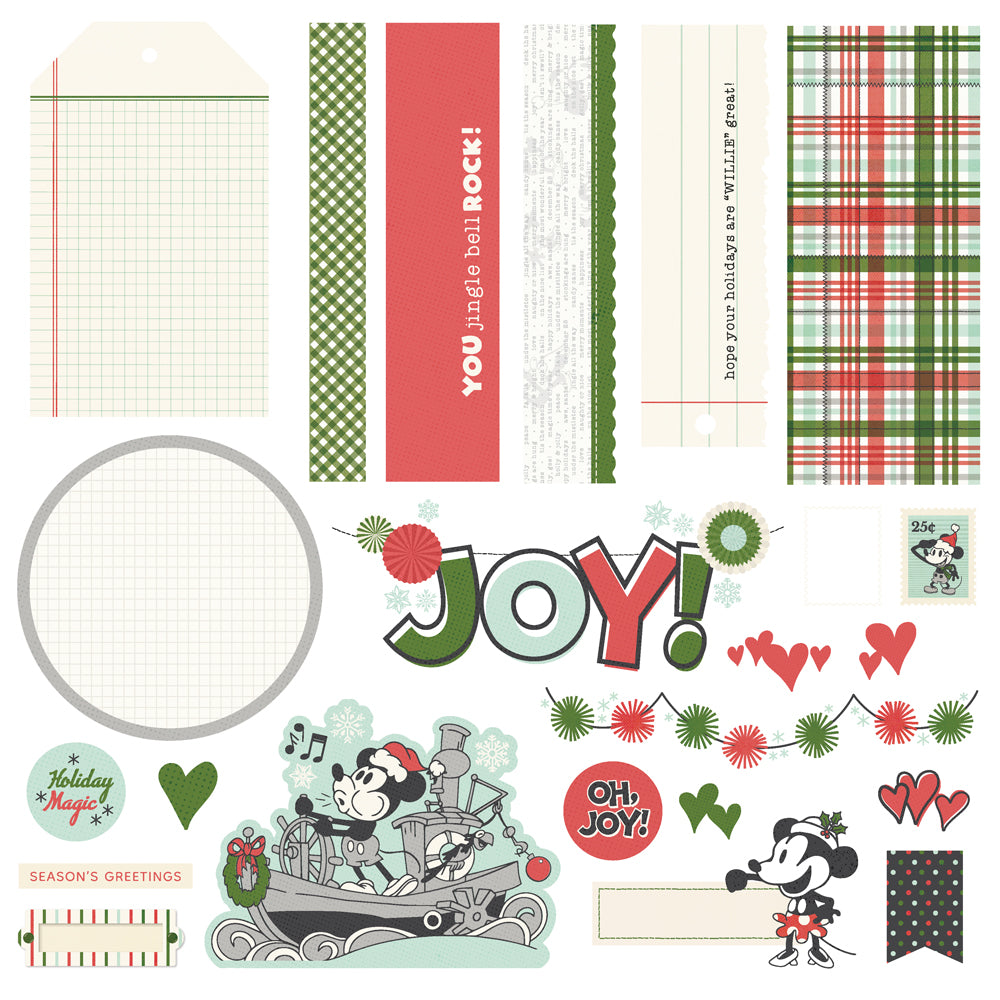 Say Cheese Classic Mouse Christmas - Simple Cards Card Kit **PREORDER**