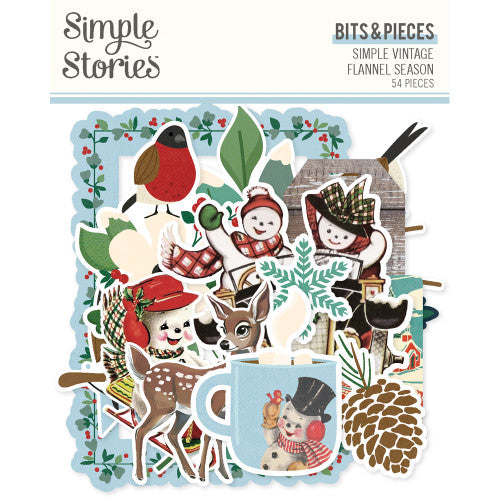 Simple Vintage Flannel Season - Bits & Pieces **PREORDER**
