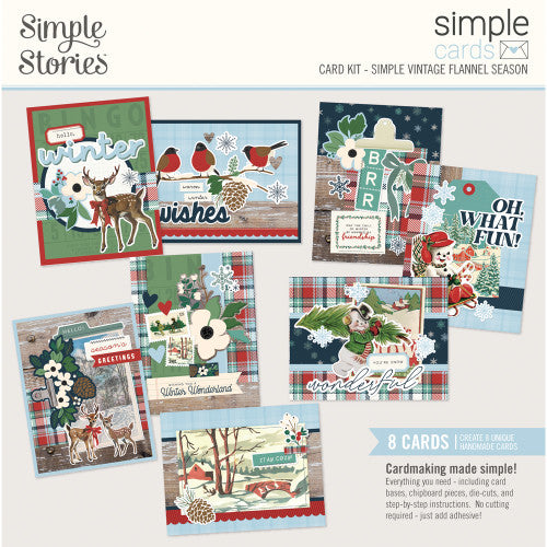 Simple Vintage Flannel Season - Simple Cards Card Kit **PREORDER**