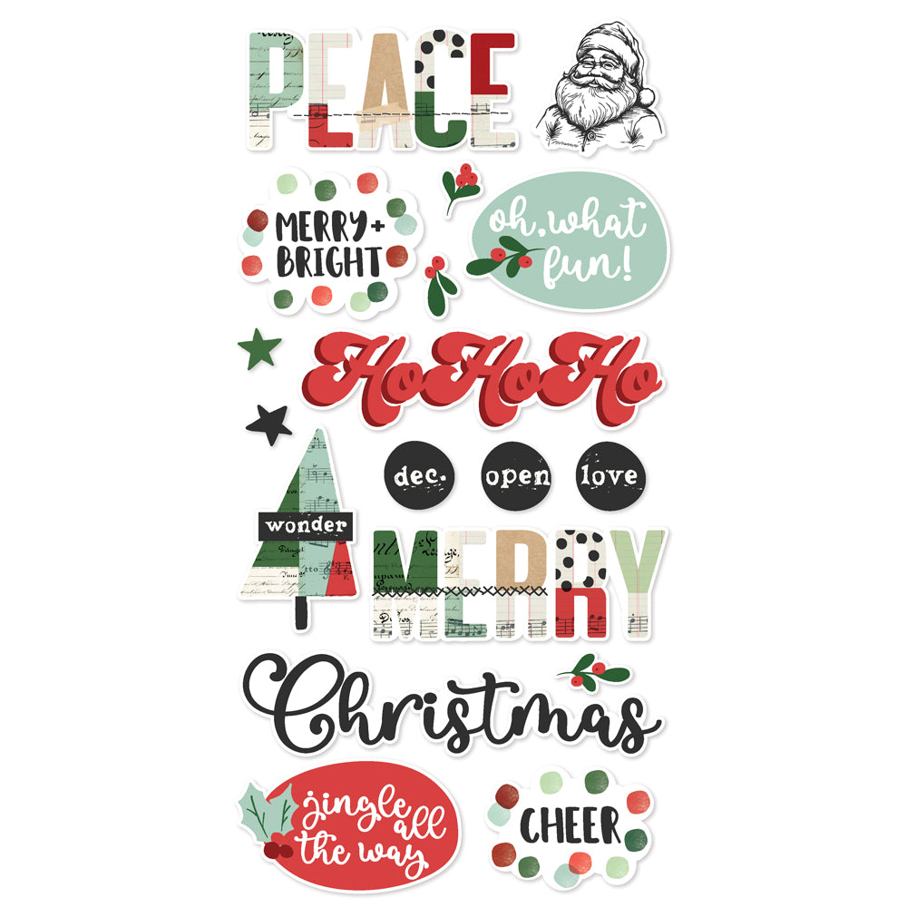All Wrapped Up - Foam Stickers **PREORDER**