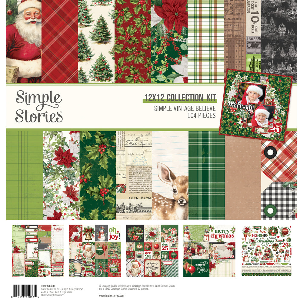 Simple Vintage Believe - Collection Kit **PREORDER**