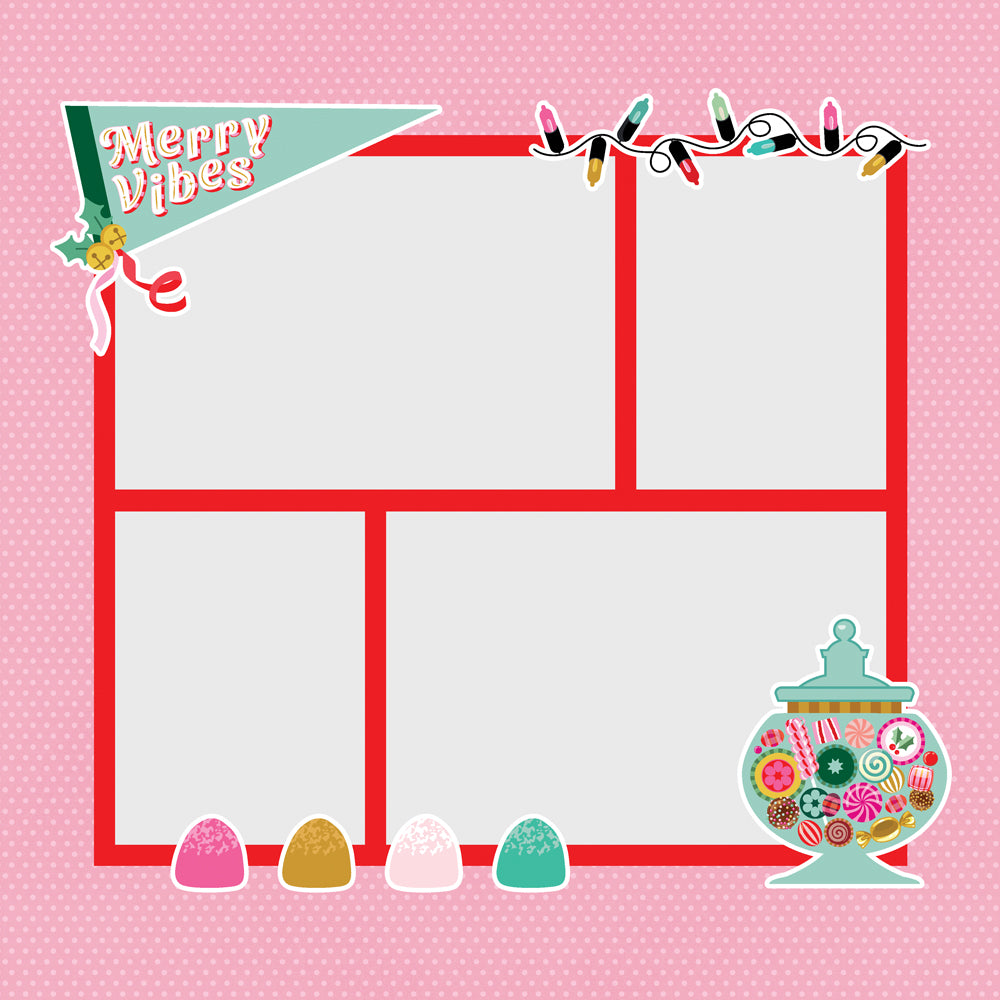 Hard Candy Christmas - Simple Pages Page Pieces. **PREORDER**