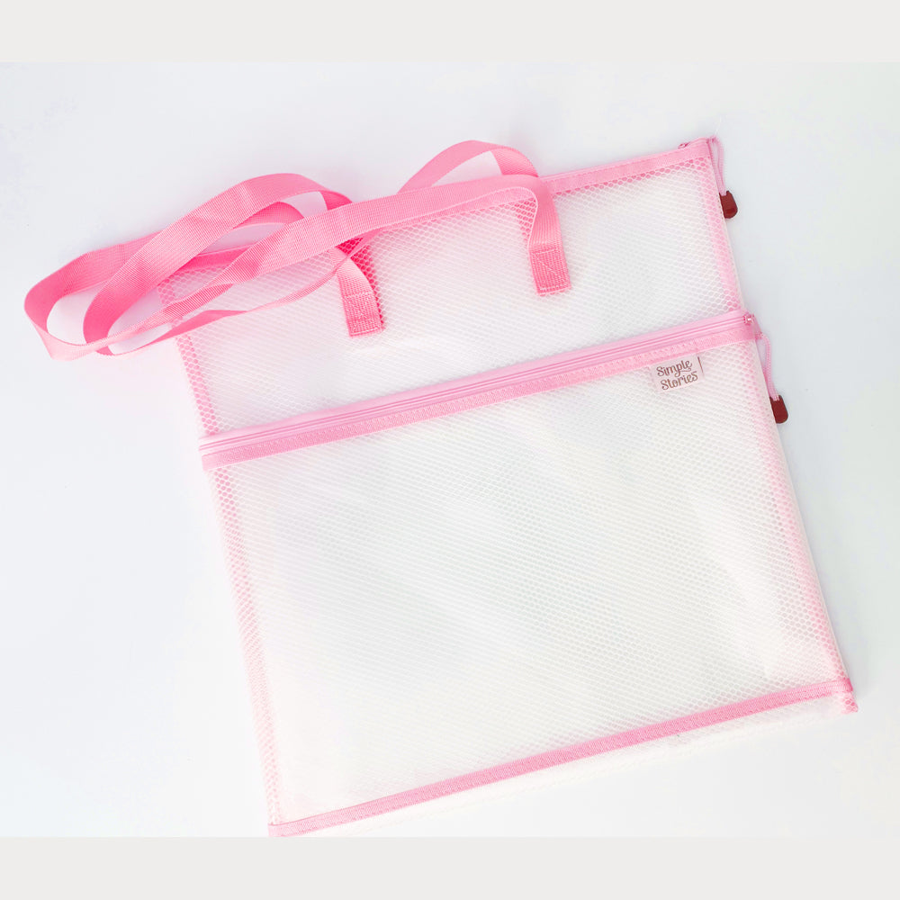 Simple Stories - Craft Bag - Pink