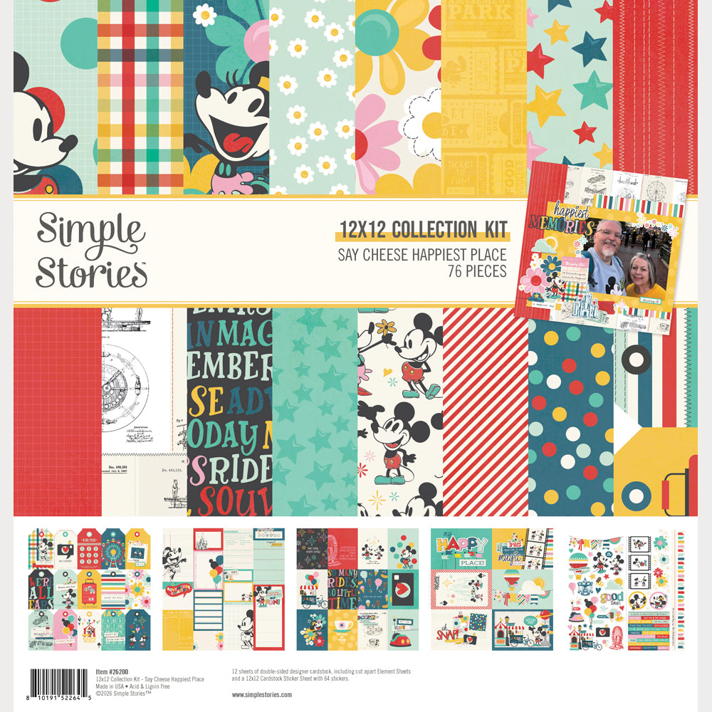 Say Cheese Happiest Place - Collection Kit