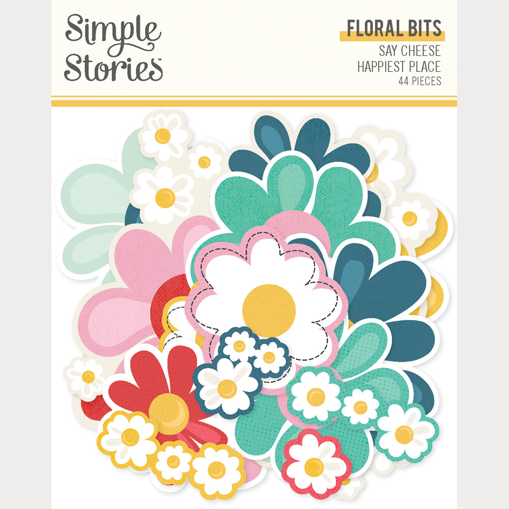 Say Cheese Happiest Place - Floral Bits & Pieces