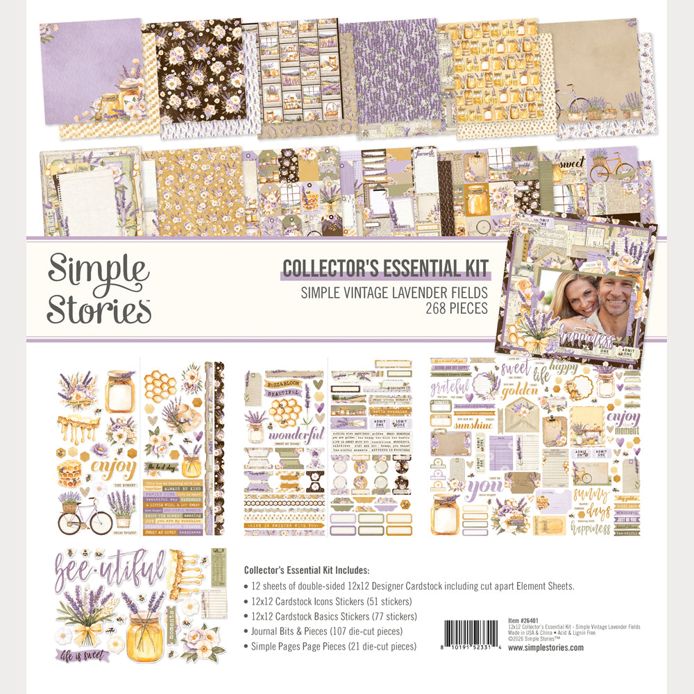 Simple Vintage Lavender Fields - Collectors Essentials Kit