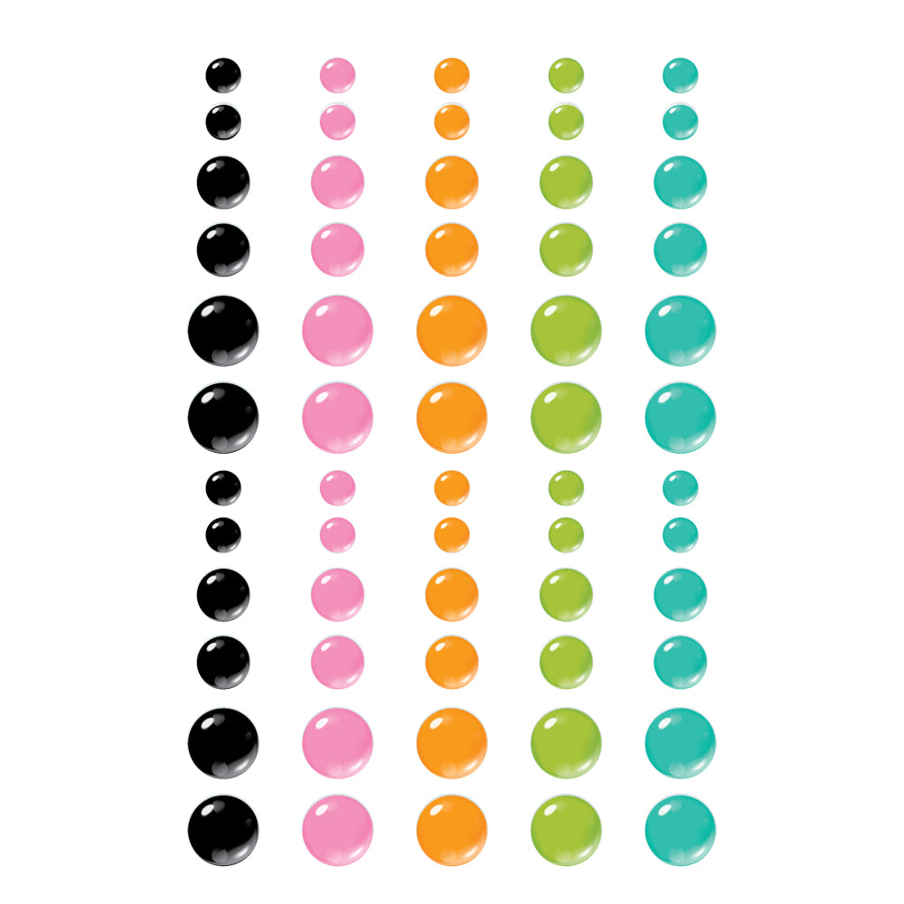 Color Me Happy Glossy Enamel Dots
