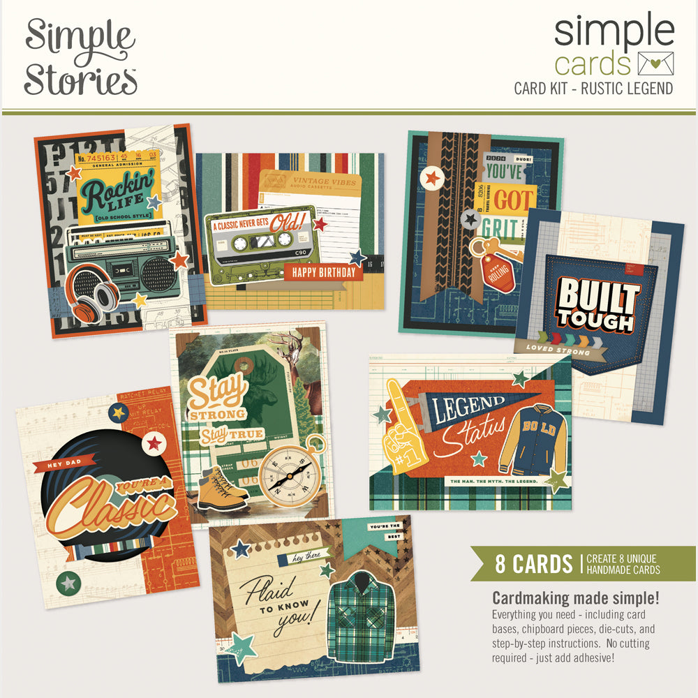 Rustic Legend - Simple Cards Card Kit