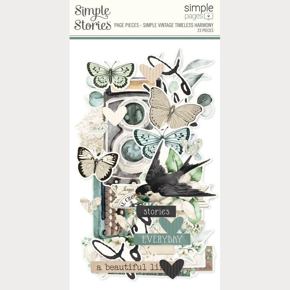 Simple Vintage Timeless Harmony - Simple Pages Page Pieces