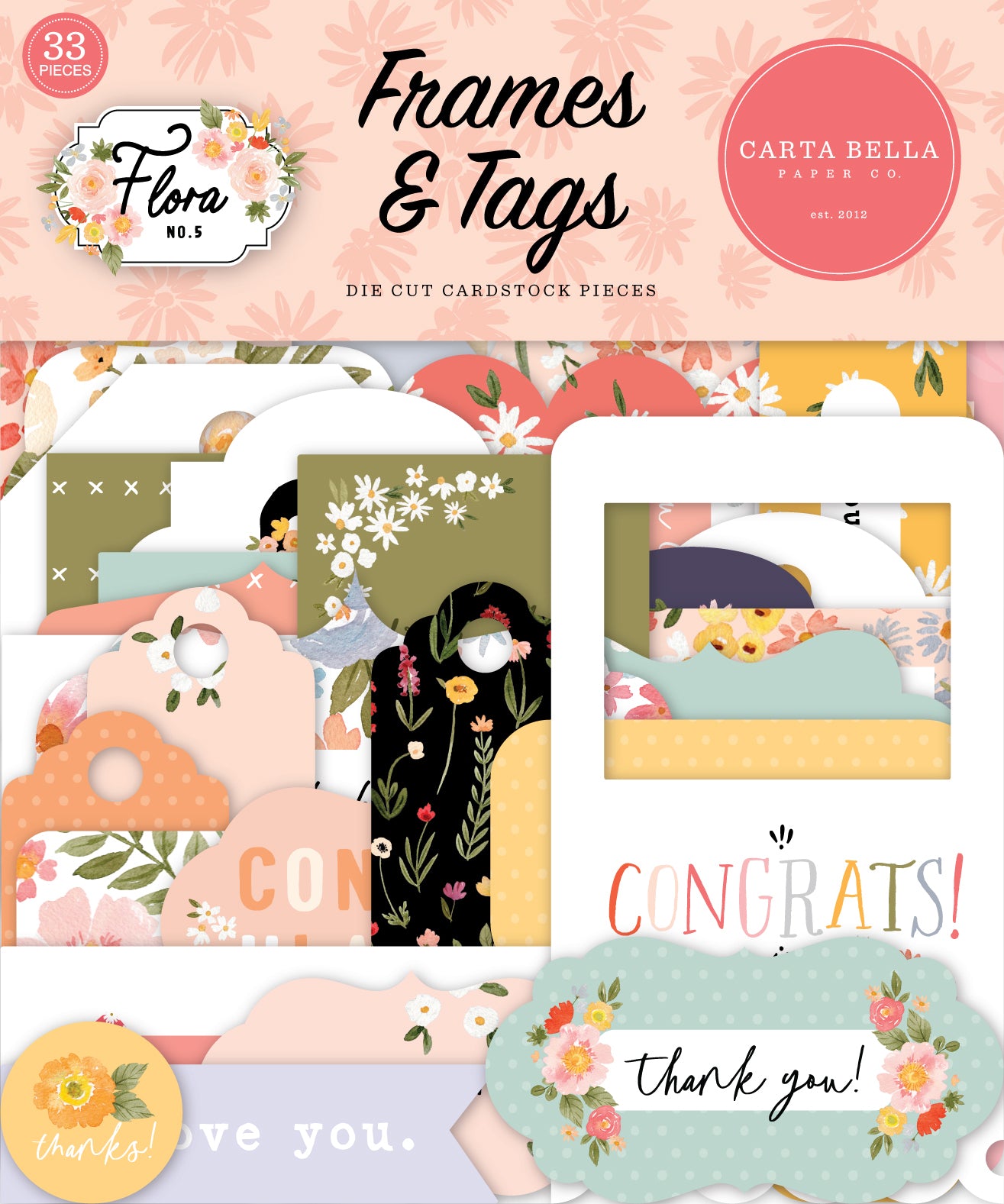 Flora No. 5 Frames & Tags