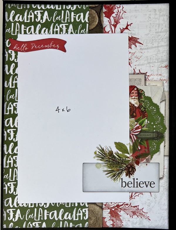 Evergreen Season Album ** FREE TUTORIAL** NO PRODUCT SENT