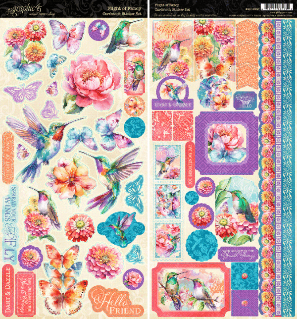 Flight of Fancy Sticker Set