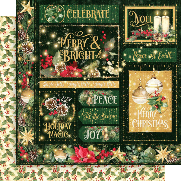 Merry & Bright 12×12 Collection Pack