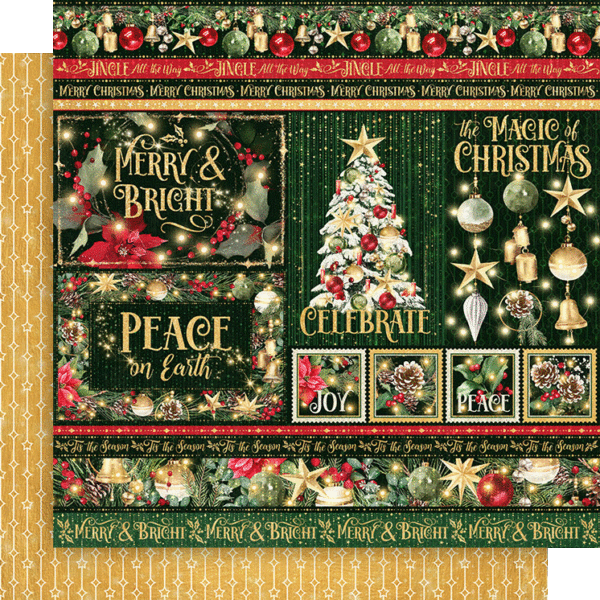 Merry & Bright 12×12 Collection Pack