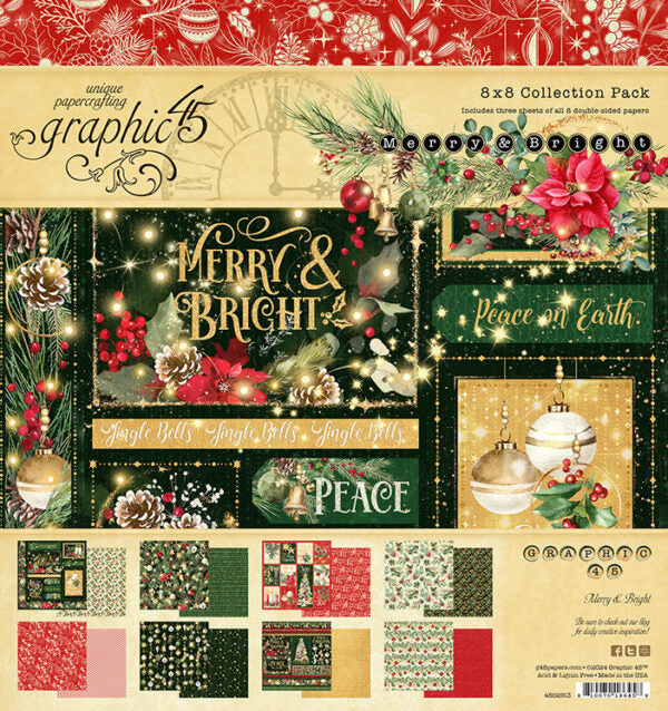 Merry & Bright 8×8 Collection Pack