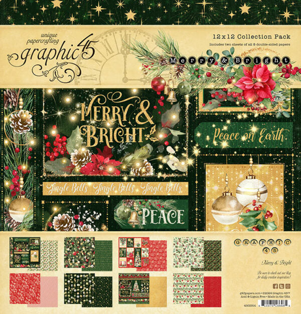 Merry & Bright 12×12 Collection Pack