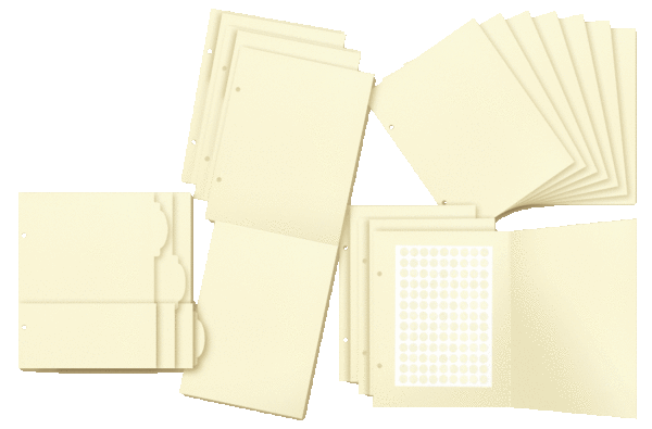 Binder Album with Interactive Pages – Ivory