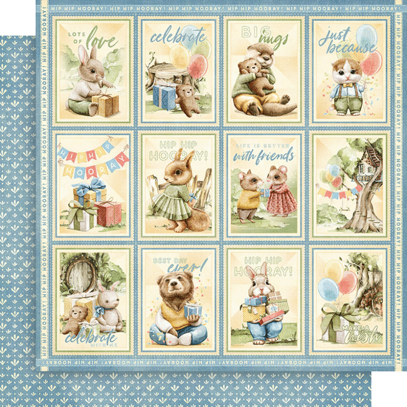 Hip Hip Hooray 12×12 Collection Pack